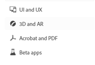 Beta apps tab