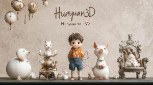 מודל תלת מימד Hunyuan3D 2.0