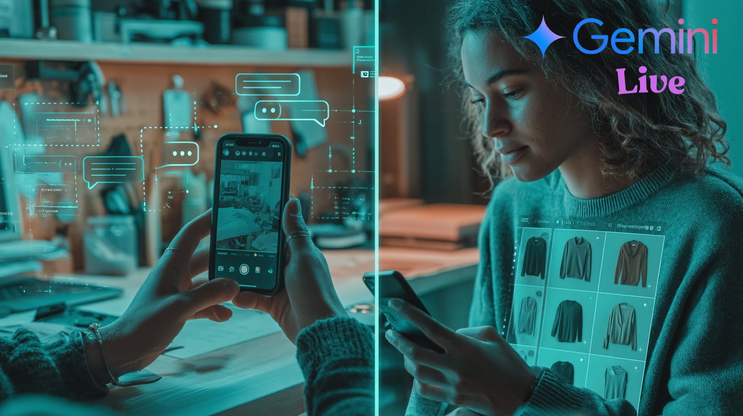 דרכים מעשיות להשתמש בפיצ'ר לייב החדש של Google Gemini