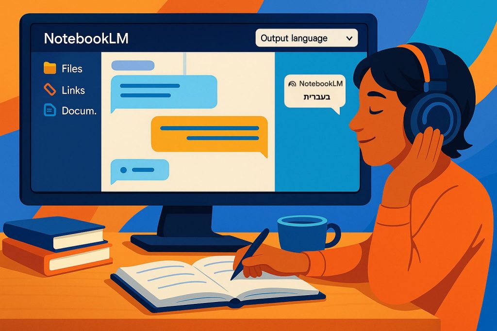 סיכומי אודיו ביותר מ-50 שפות ב-NotebookLM