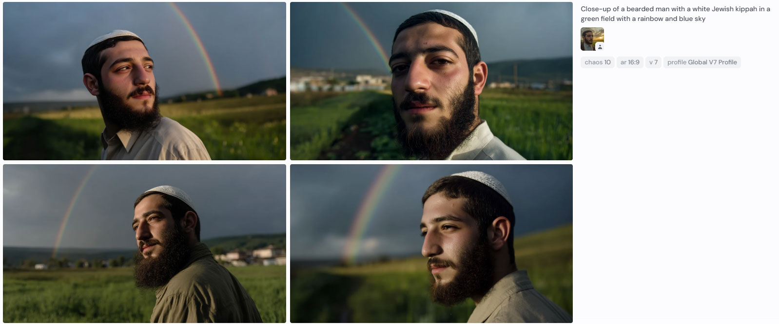 איש בשדרה ירוק