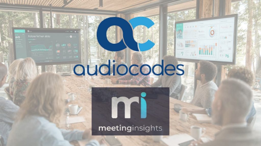 Meeting Insights של AudioCodes