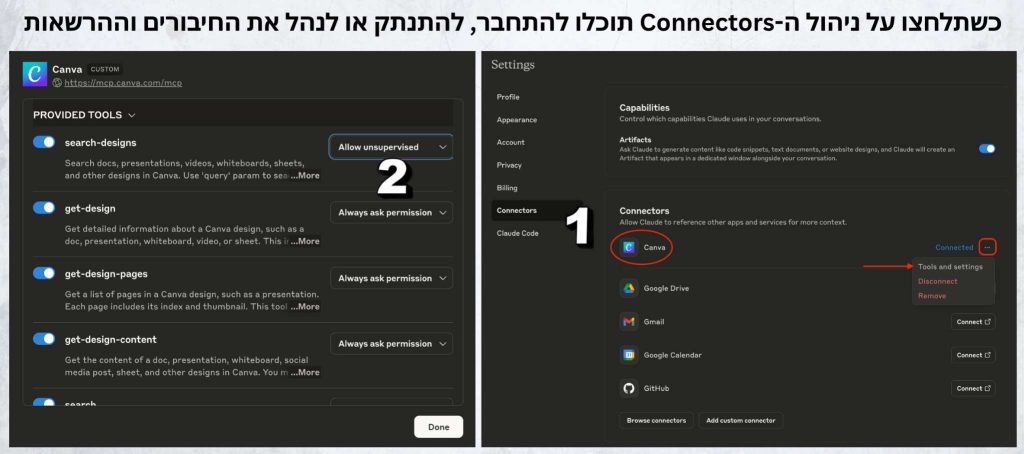 ניהול הרשאות