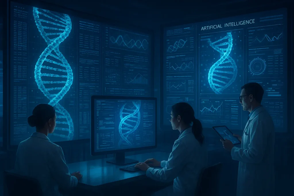 AlphaGenome חוקר DNA