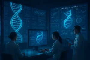 AlphaGenome חוקר DNA