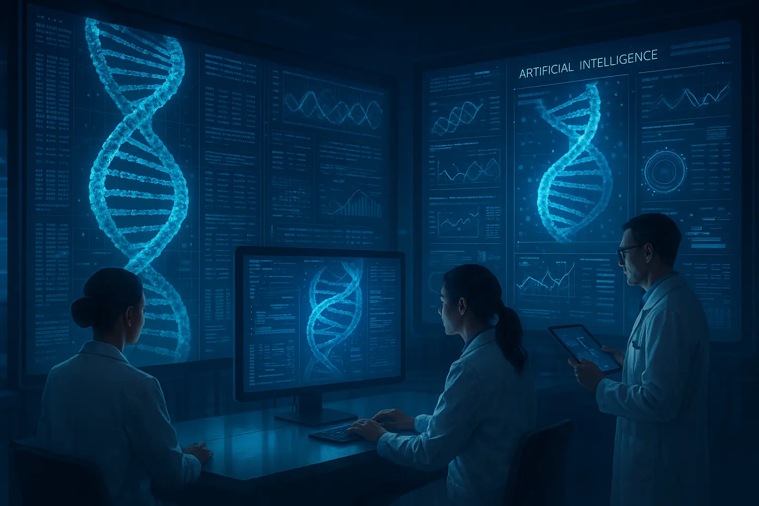 AlphaGenome חוקר DNA