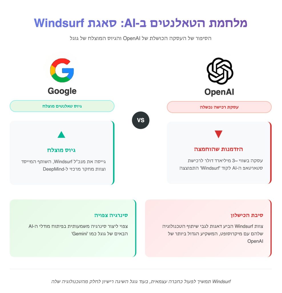 מלחמות הטאלנטים בעולמות הבינה המלאכותית