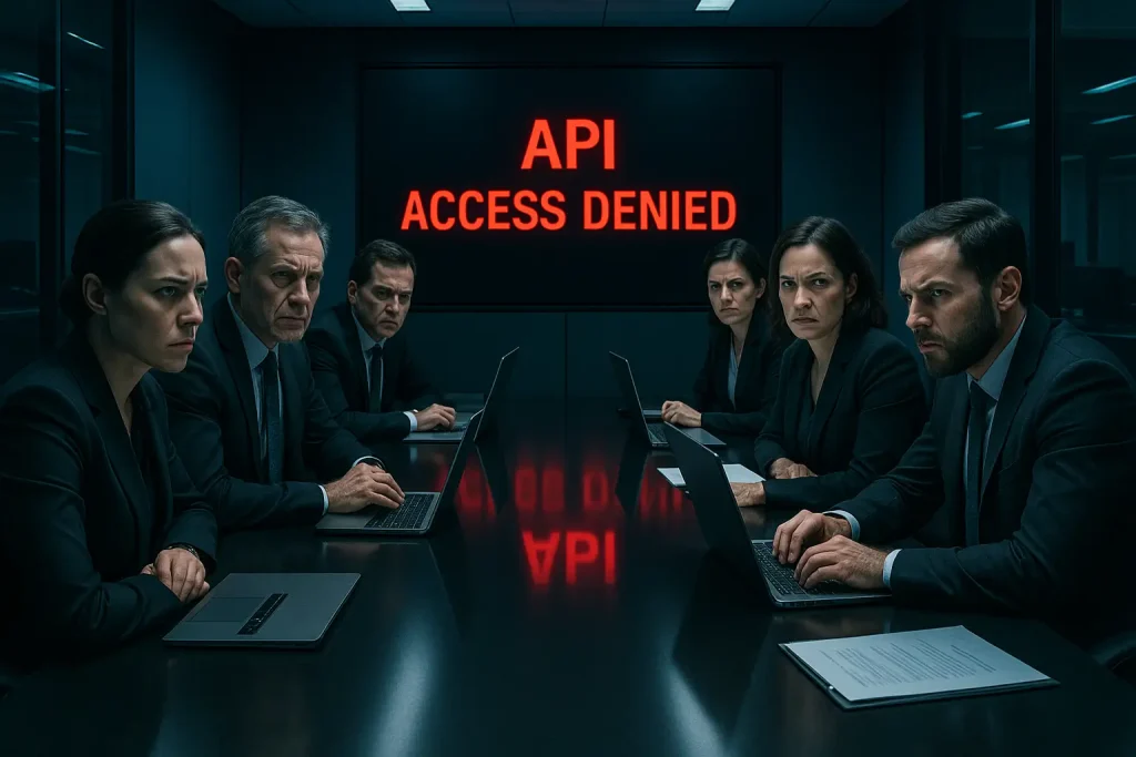 חסימת גישה ל-API