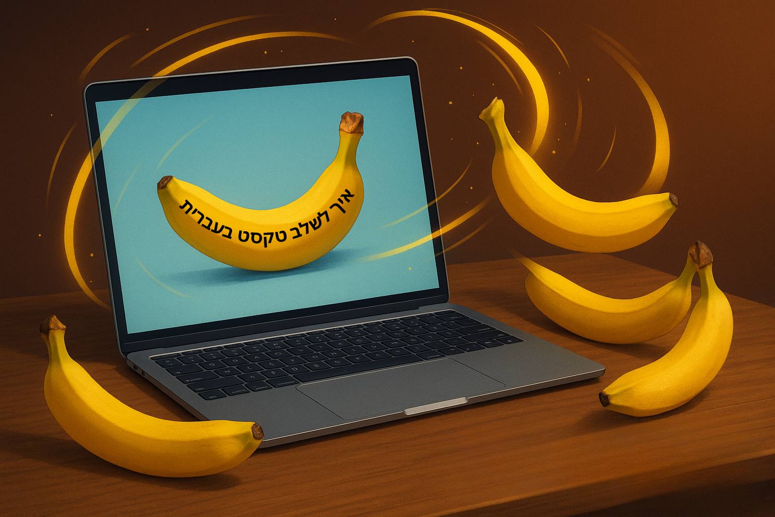 איך לשלב טקסט בעברית בתמונות עם AI