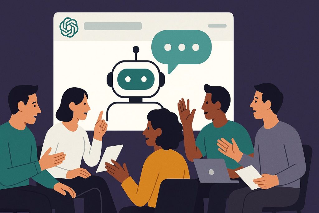 צ'אט קבוצתי ב-ChatGPT