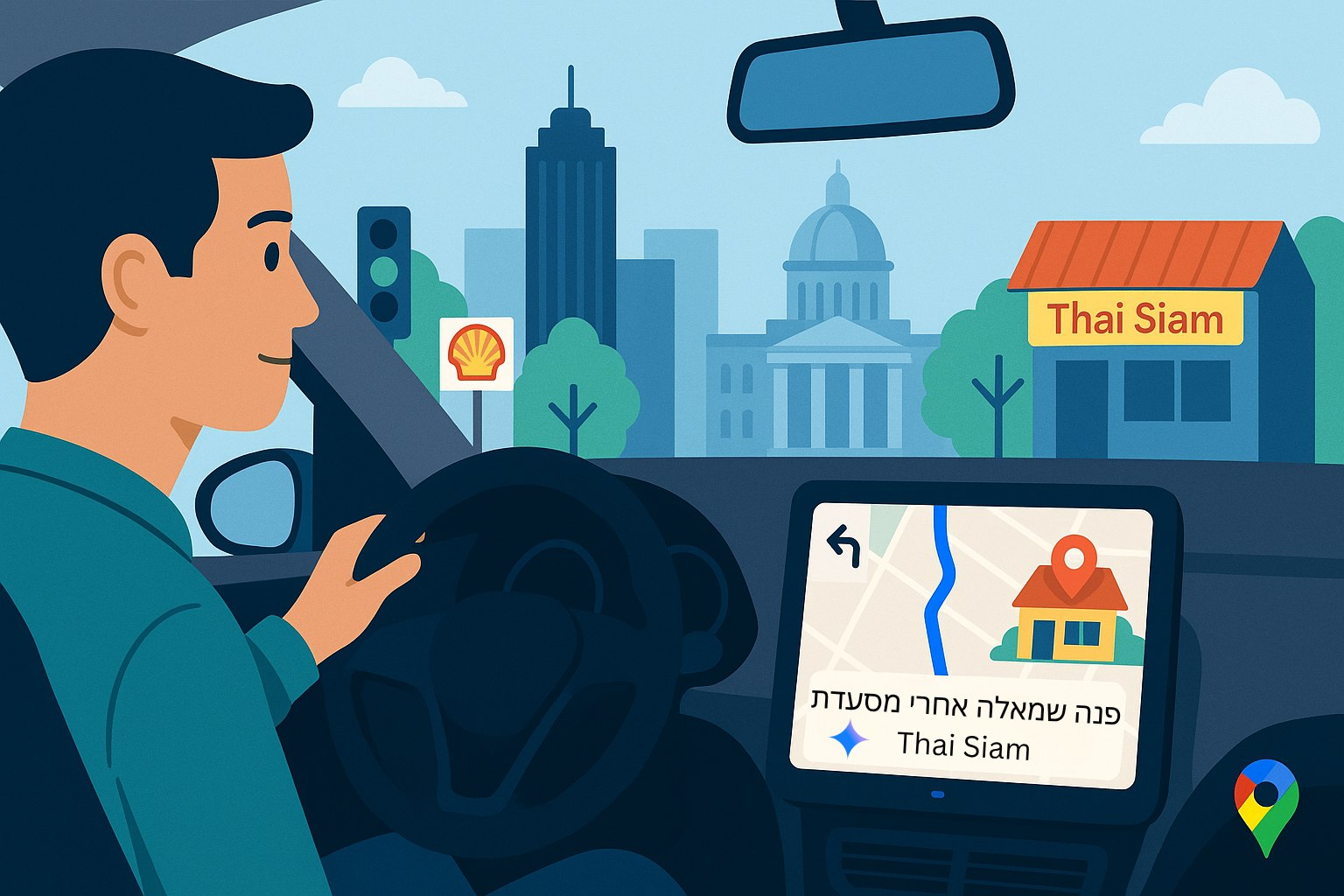 Google Maps משדרגת הילוך: ניווט חכם יותר עם Gemini