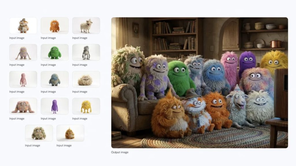 14 דמויות, תמונה אחת – עם עקביות מלאה