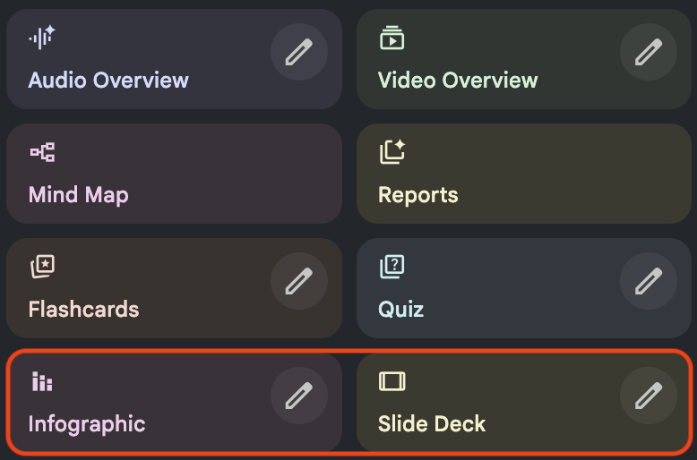 פיצ׳רים חדשים ב-NotebookLM