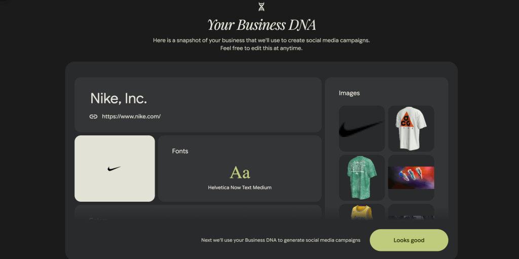 הדגמת התהליך עם האתר של נייקי (Nike)