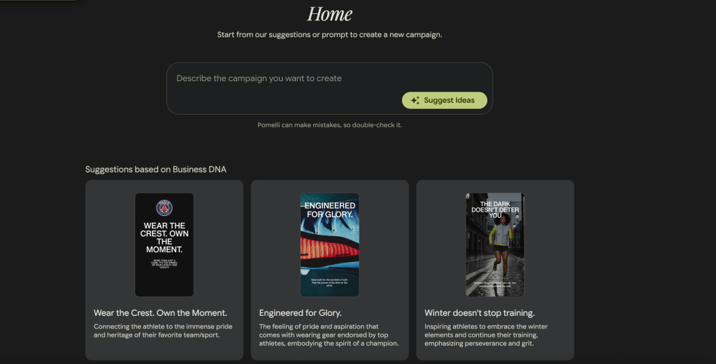 יצירה קמפיין באמצעות פרומפט