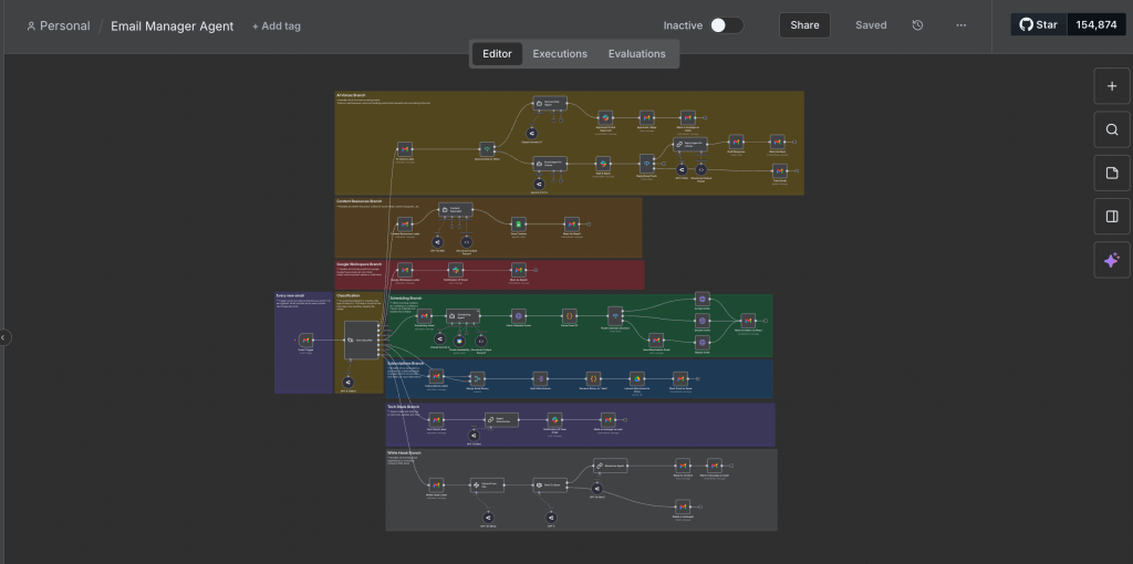 סוכן אימייל ב-N8N
