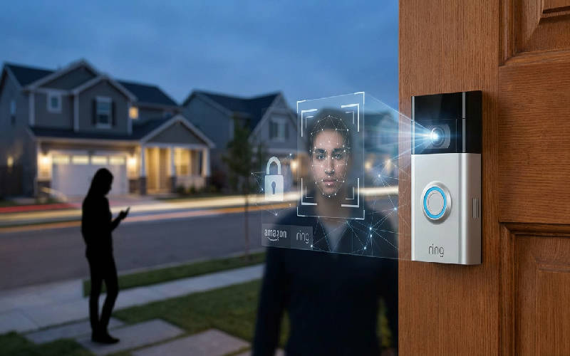 אמזון מציגה זיהוי פנים חכם בפעמוני רינג: בחינה מעמיקה של פרטיות וטכנולוגיה