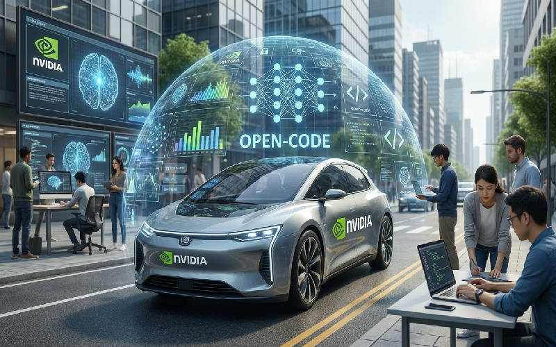Nvidia מציגה מודל AI פתוח וחלוצי לרכבים אוטונומיים