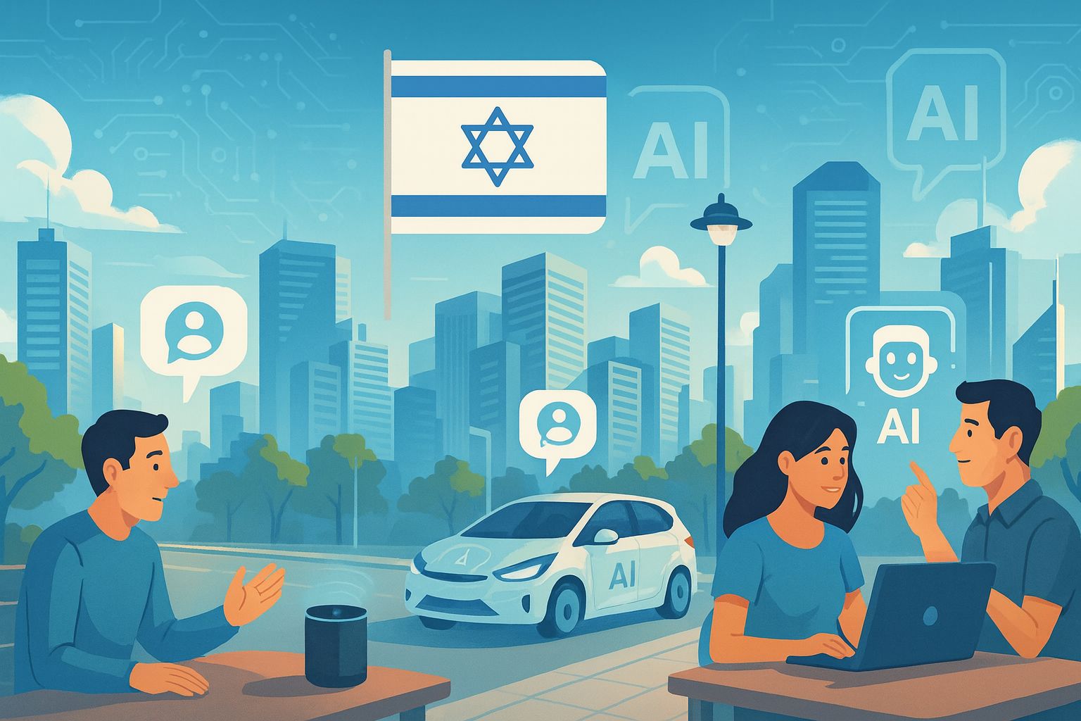 דוח הבינה המלאכותית של בזק לשנת 2025