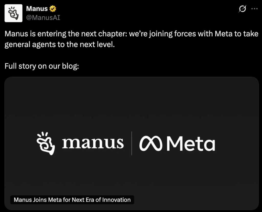 מטא רוכשת את מאנוס