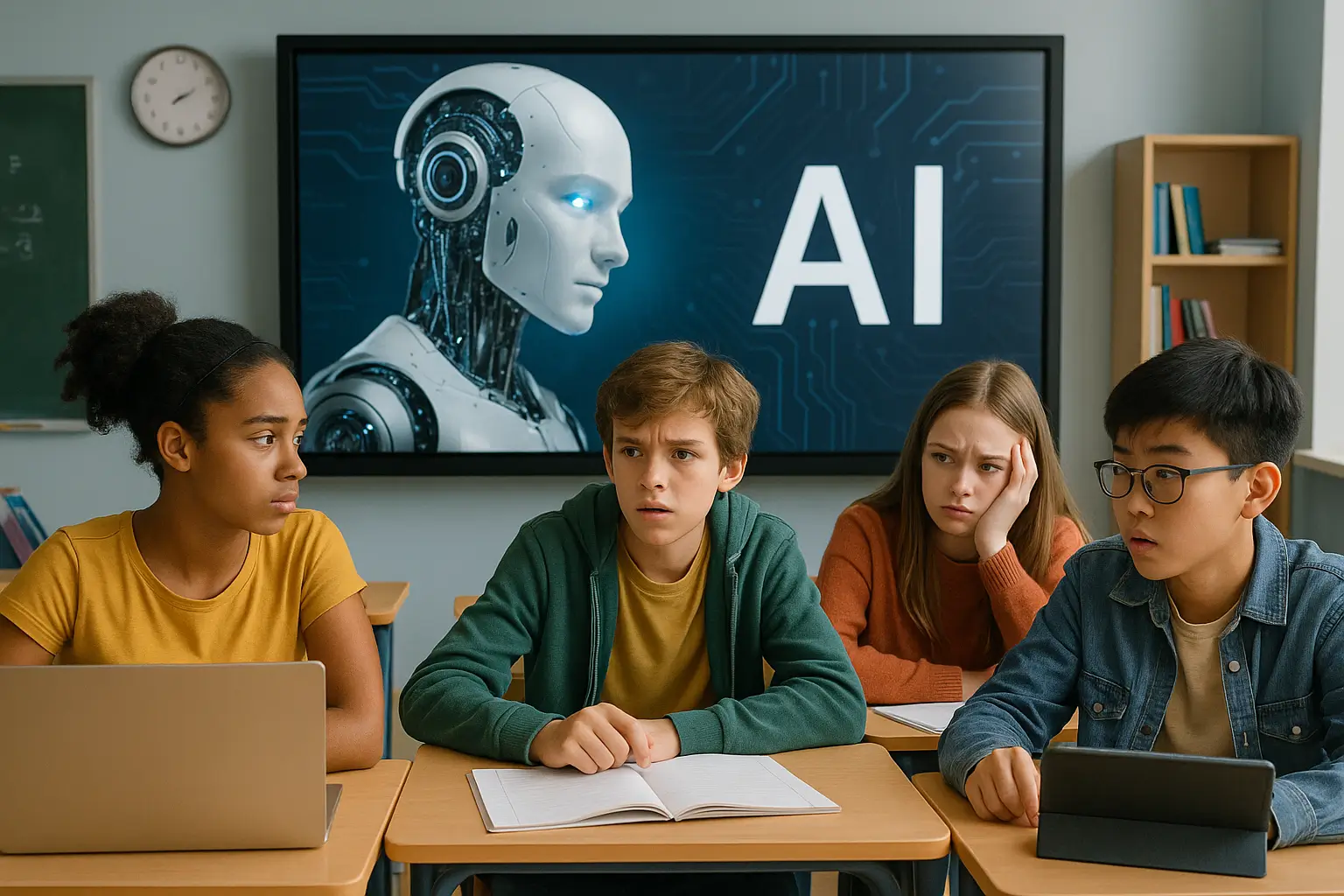 תלמידים ובינה מלאכותית