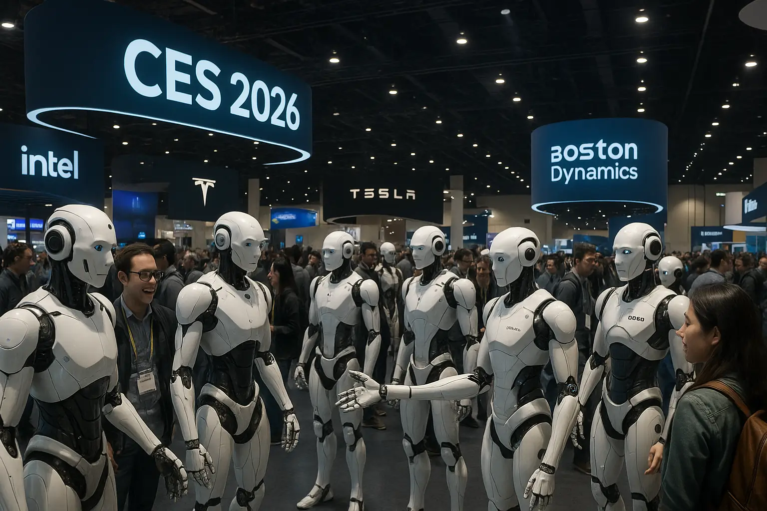 רובוטים בתערוכה