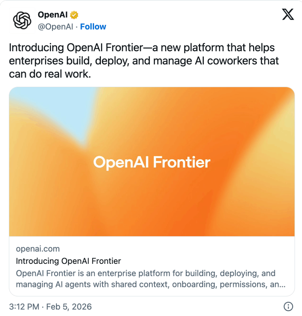 Frontier של OpenAI