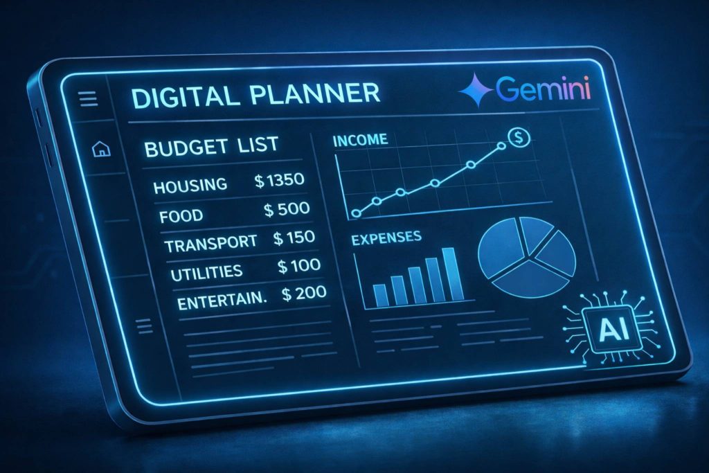 Gemini יכול לעזור לכם לעבור מתקציב מבולגן לתמונה פיננסית ברורה