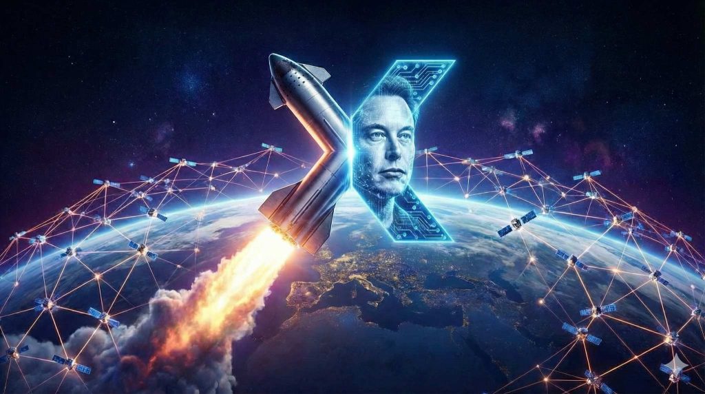 מיזוג בין SpaceX ו-xAI