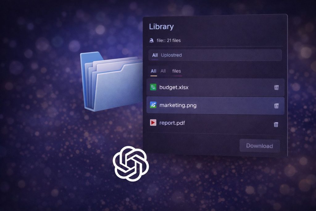 ספריית הקבצים של ChatGpt