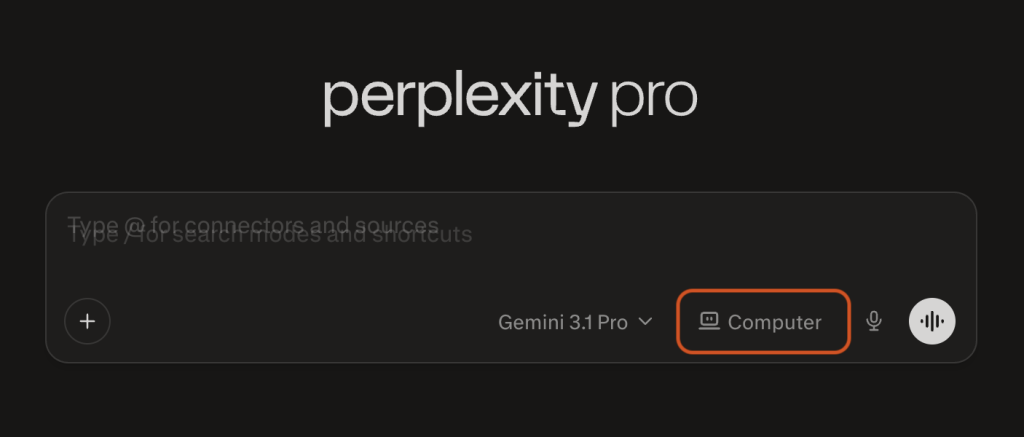 בחירת מודל והפעלת ה‑Computer