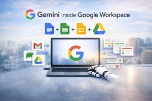 ג'מיני נכנס לעבודה: כך הבינה המלאכותית משנה את Google Workspace