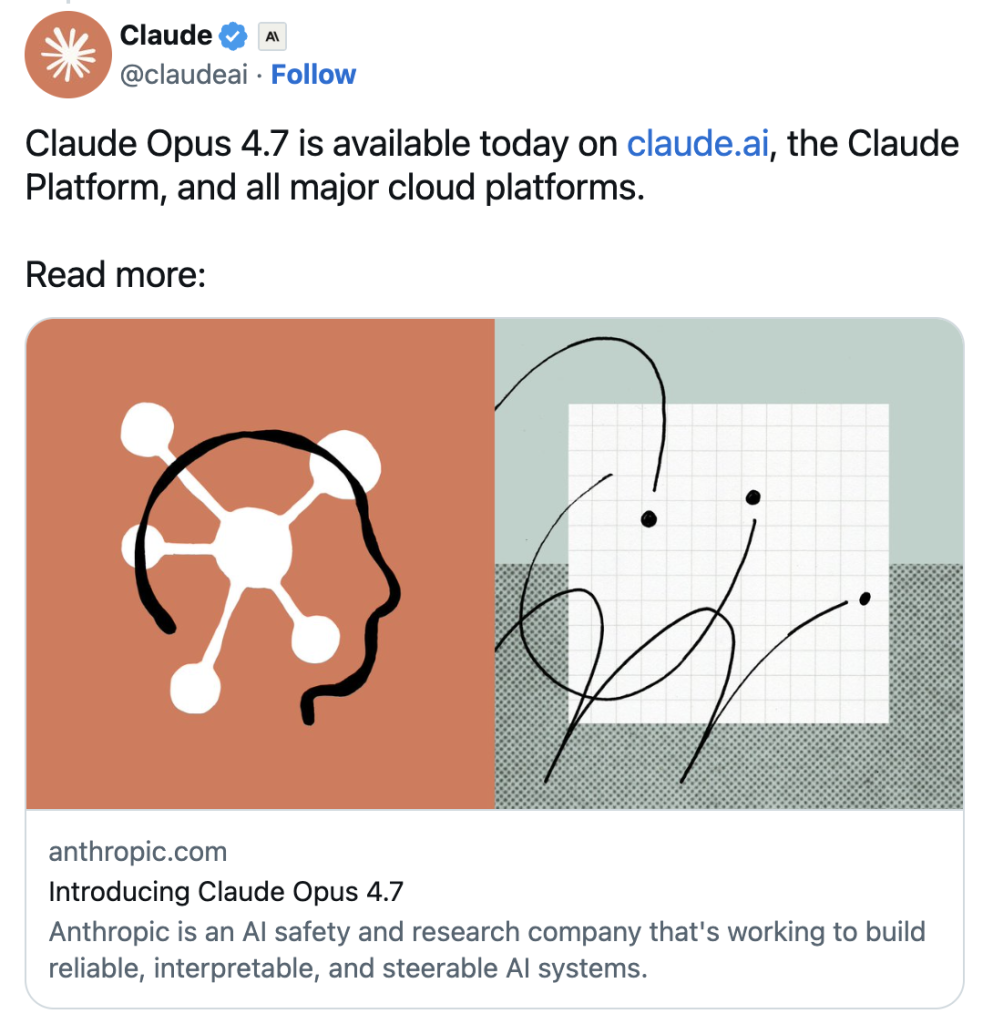 אנטרופיק משיקה את קלוד אופוס 4.7