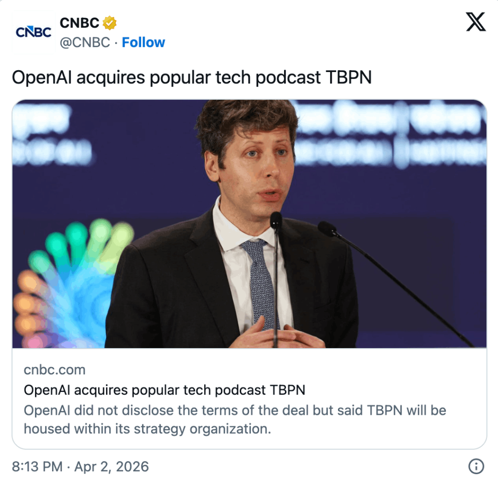 ציוץ של ה-cnbc