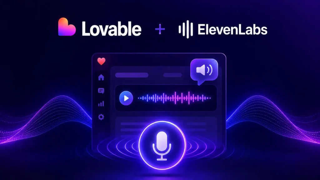 lovable elenlabs