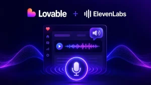 lovable elenlabs