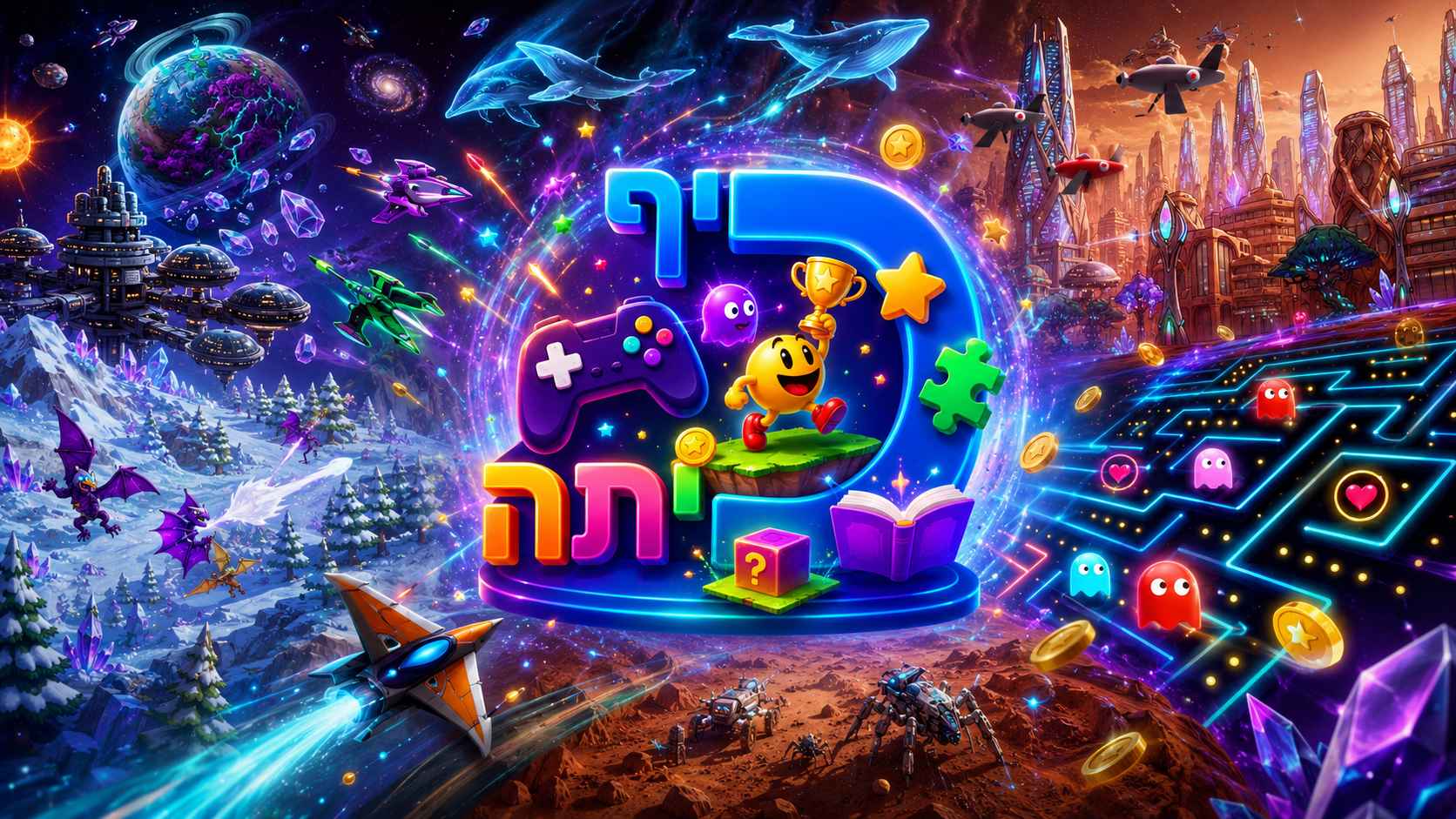 מורה בנה אתר משחקים לימודיים בעזרת בינה מלאכותית